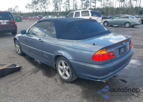 2002 BMW 325Ci from USA, damaged, VIN WBABS33472PG87443